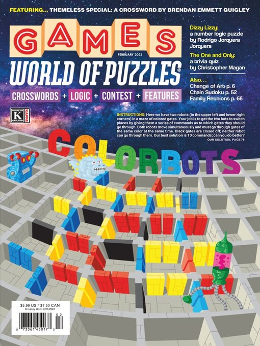 Title details for Games World of Puzzles by Kappa Publishing Group, Inc. - Available